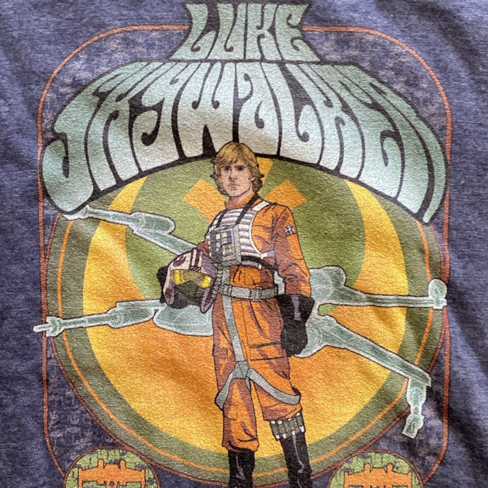 ⭐️ NWOT Youth Luke Skywalker Star Wars Graphic Tee, Unisex S